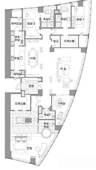 128평 아파트 평면도.jpg | 인스티즈
