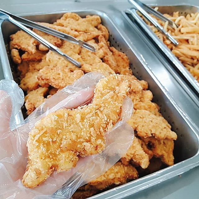 단체급식 용가리치킨까스 jpg | 인스티즈