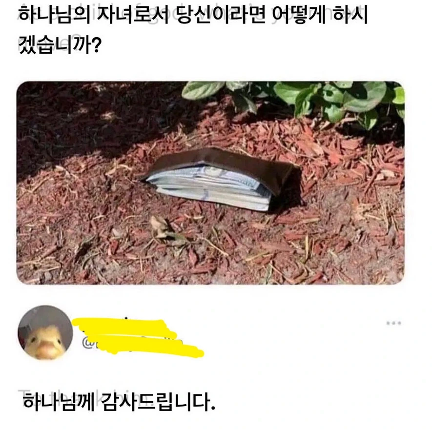 하나님의 자녀로서 당신은 어떻게 하시겠습니까?.jpg | 인스티즈