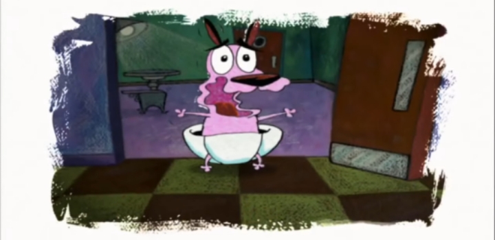 커리지와 뮤리엘의 첫만남 에피소드 겁쟁이 강아지 커리지 우울한 기억의 초상 - 2 약간 잔인 | 인스티즈