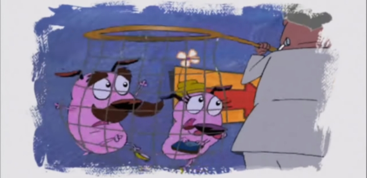 커리지와 뮤리엘의 첫만남 에피소드 겁쟁이 강아지 커리지 우울한 기억의 초상 - 1 약간 잔인 | 인스티즈