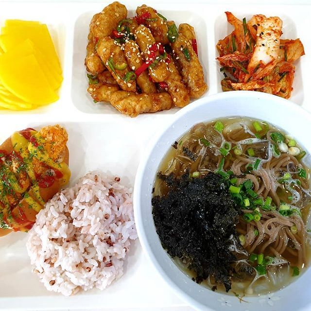 단체급식 맛초킹치킨 맛초킹탕수육 jpg | 인스티즈