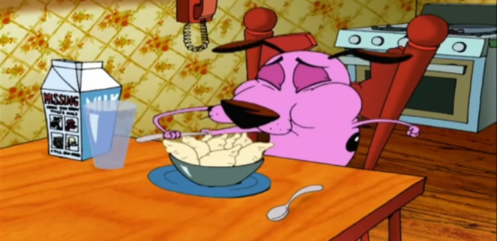 커리지와 뮤리엘의 첫만남 에피소드 겁쟁이 강아지 커리지 우울한 기억의 초상 - 1 약간 잔인 | 인스티즈