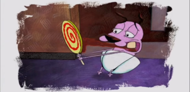 커리지와 뮤리엘의 첫만남 에피소드 겁쟁이 강아지 커리지 우울한 기억의 초상 - 1 약간 잔인 | 인스티즈