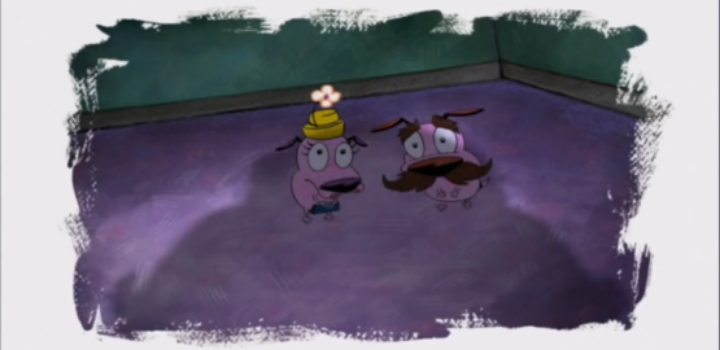 커리지와 뮤리엘의 첫만남 에피소드 겁쟁이 강아지 커리지 우울한 기억의 초상 - 1 약간 잔인 | 인스티즈