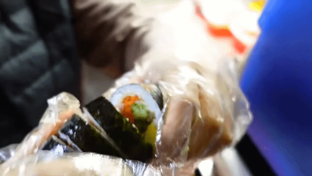 속이 꽉찬 김밥.gif | 인스티즈