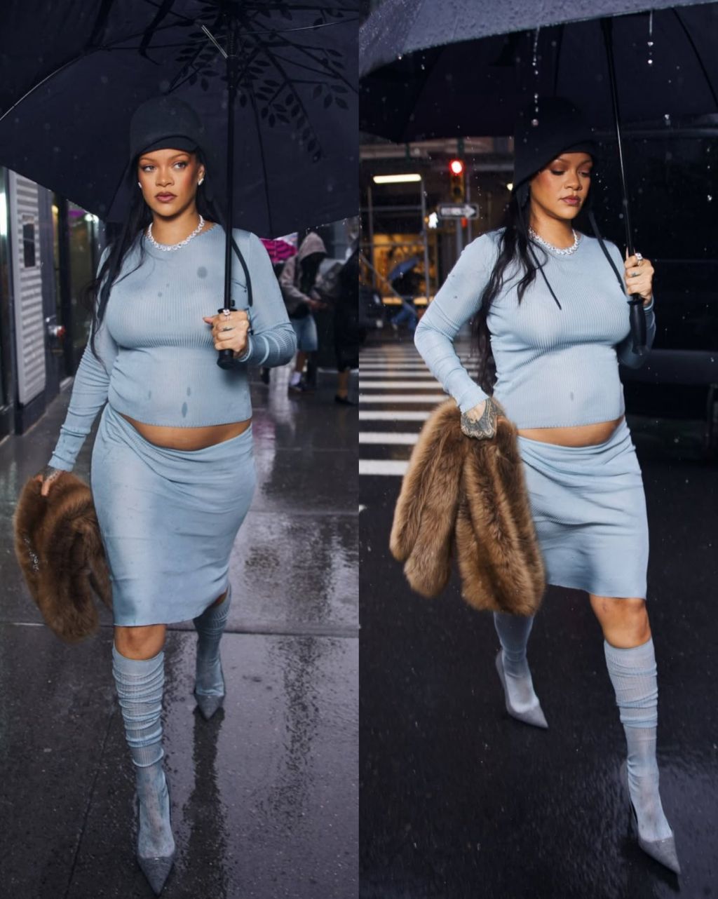 리한나 역대 임신 발표 착장들 | 인스티즈