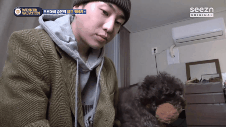 보는 사람도 행복해지는 강승윤 강아지 토르의 변화.jpg | 인스티즈