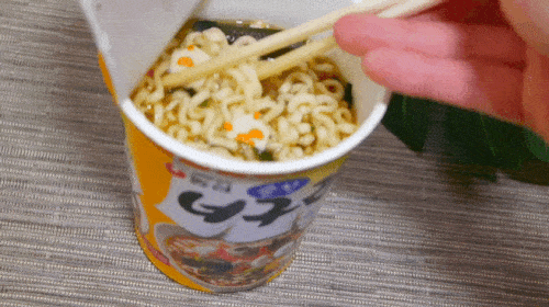 컵라면 움짤 gif | 인스티즈