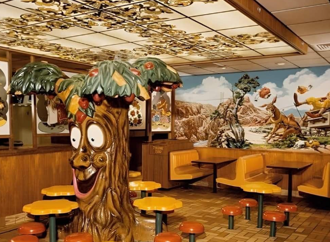 옛날 맥도날드 매장 분위기 | 인스티즈