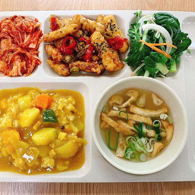 단체급식 맛초킹치킨 맛초킹탕수육 jpg | 인스티즈