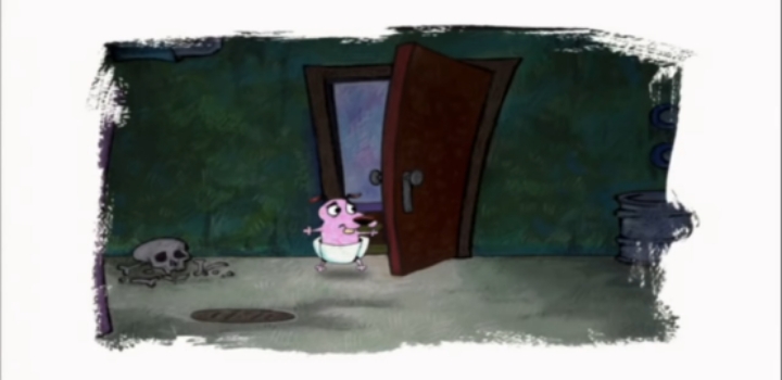 커리지와 뮤리엘의 첫만남 에피소드 겁쟁이 강아지 커리지 우울한 기억의 초상 - 2 약간 잔인 | 인스티즈