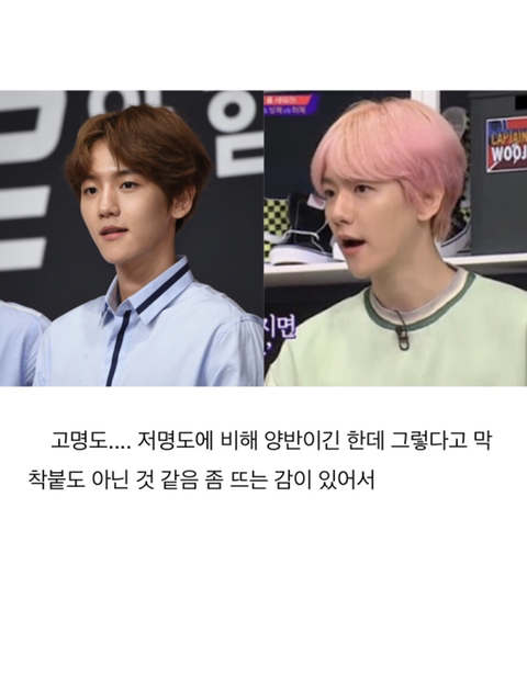 엑소 백현 퍼스널 컬러 분석 | 인스티즈