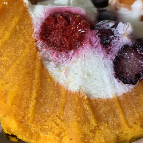 다이어터든 아니든 똥손도 가능한 아밤요(아이스 밤(단)호박 요거트🍠🥛) 준비물 2개 | 인스티즈