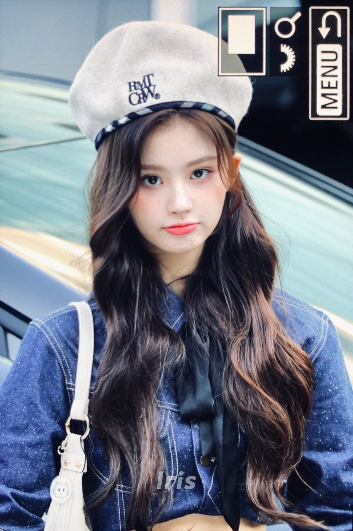 오늘자 베레모 이상하게 쓰고 출근한 엔믹스 설윤 | 인스티즈