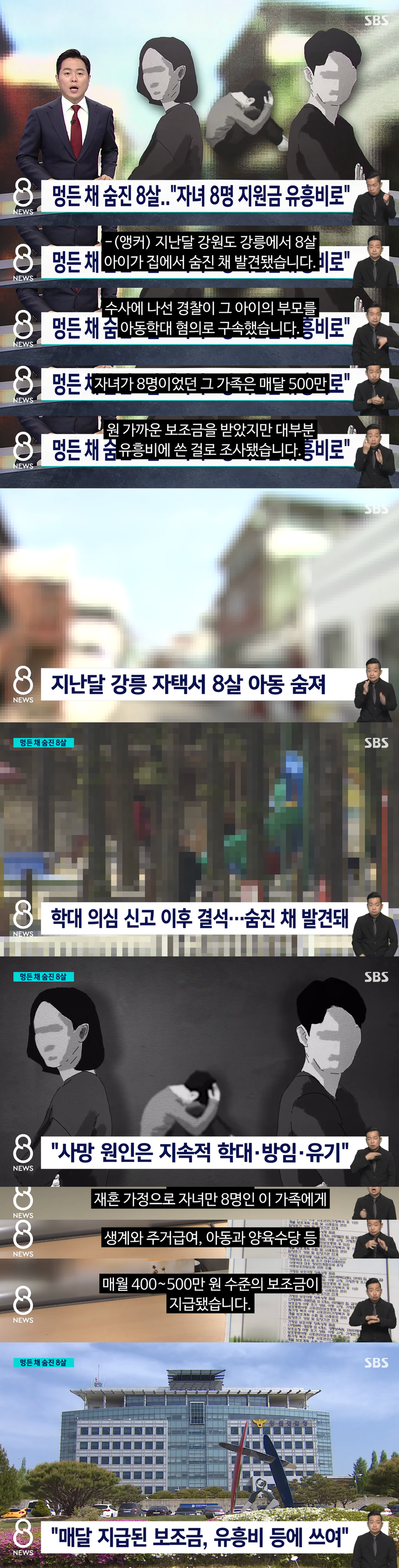 8살 아이가 멍든채 사망했는데 수사해보니 아이 지원금이 대부분 부모 유흥비로 사용됨.jpg | 인스티즈