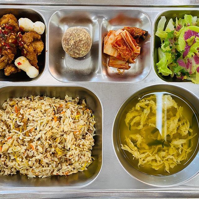 단체급식 맛초킹치킨 맛초킹탕수육 jpg | 인스티즈