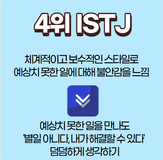 불안감이 높은 MBTI - 막이슈 - 쭉빵카페 불안감이 높은 MBTI