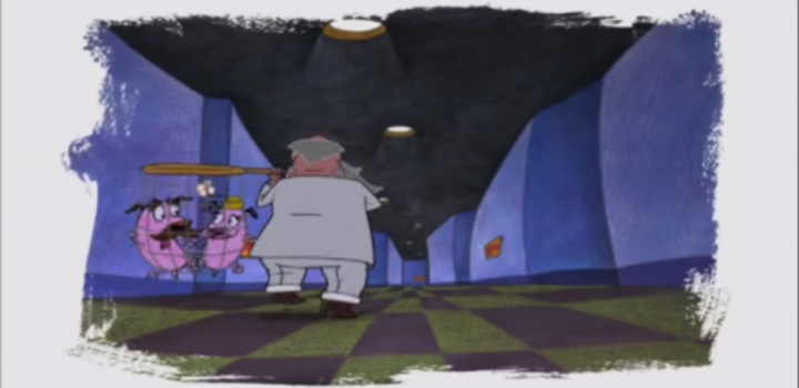 커리지와 뮤리엘의 첫만남 에피소드 겁쟁이 강아지 커리지 우울한 기억의 초상 - 1 약간 잔인 | 인스티즈