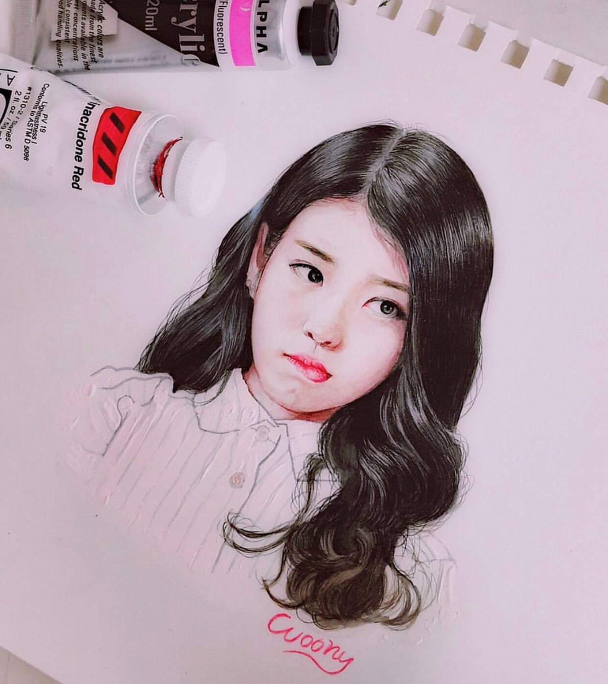 아이유가 좋아요 누른 팬아트.. | 인스티즈