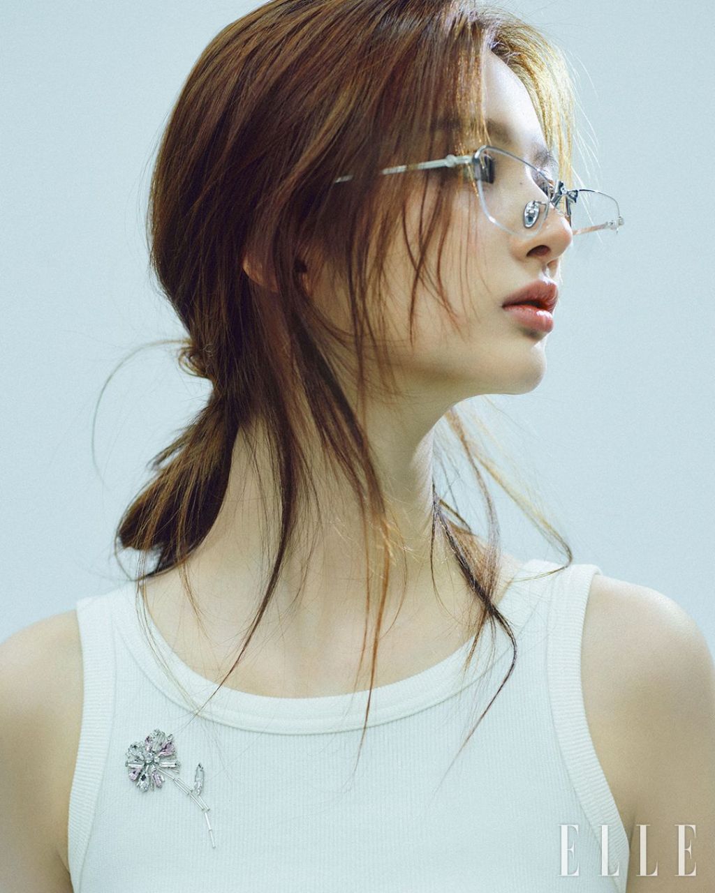 얼굴 미친(positive) 엔믹스 설윤 엘르 화보 | 인스티즈