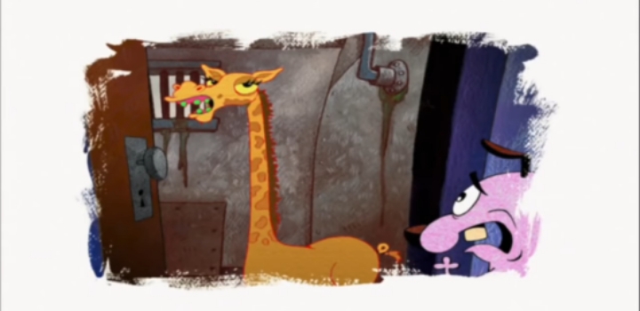 커리지와 뮤리엘의 첫만남 에피소드 겁쟁이 강아지 커리지 우울한 기억의 초상 - 2 약간 잔인 | 인스티즈