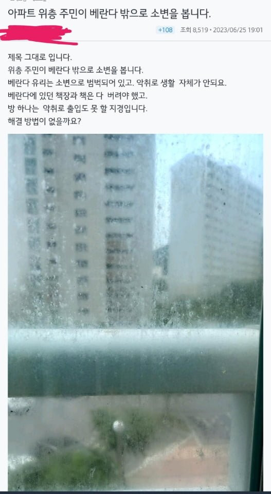 아파트에 역대급 미 나타남..jpg | 인스티즈