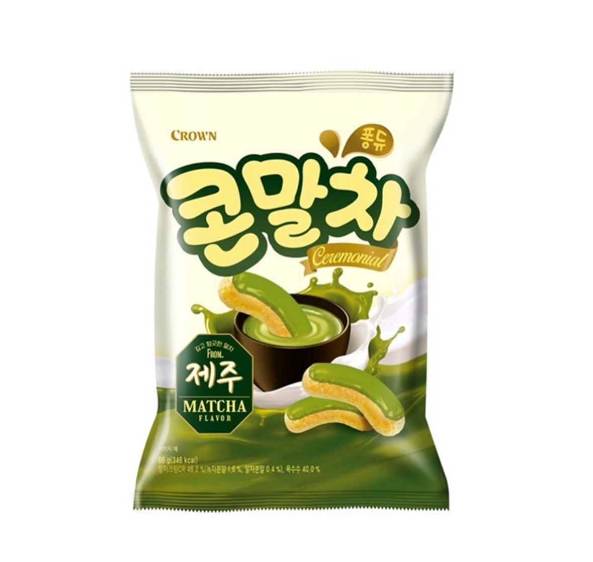 크라운제과 신제품 '콘말차' | 인스티즈