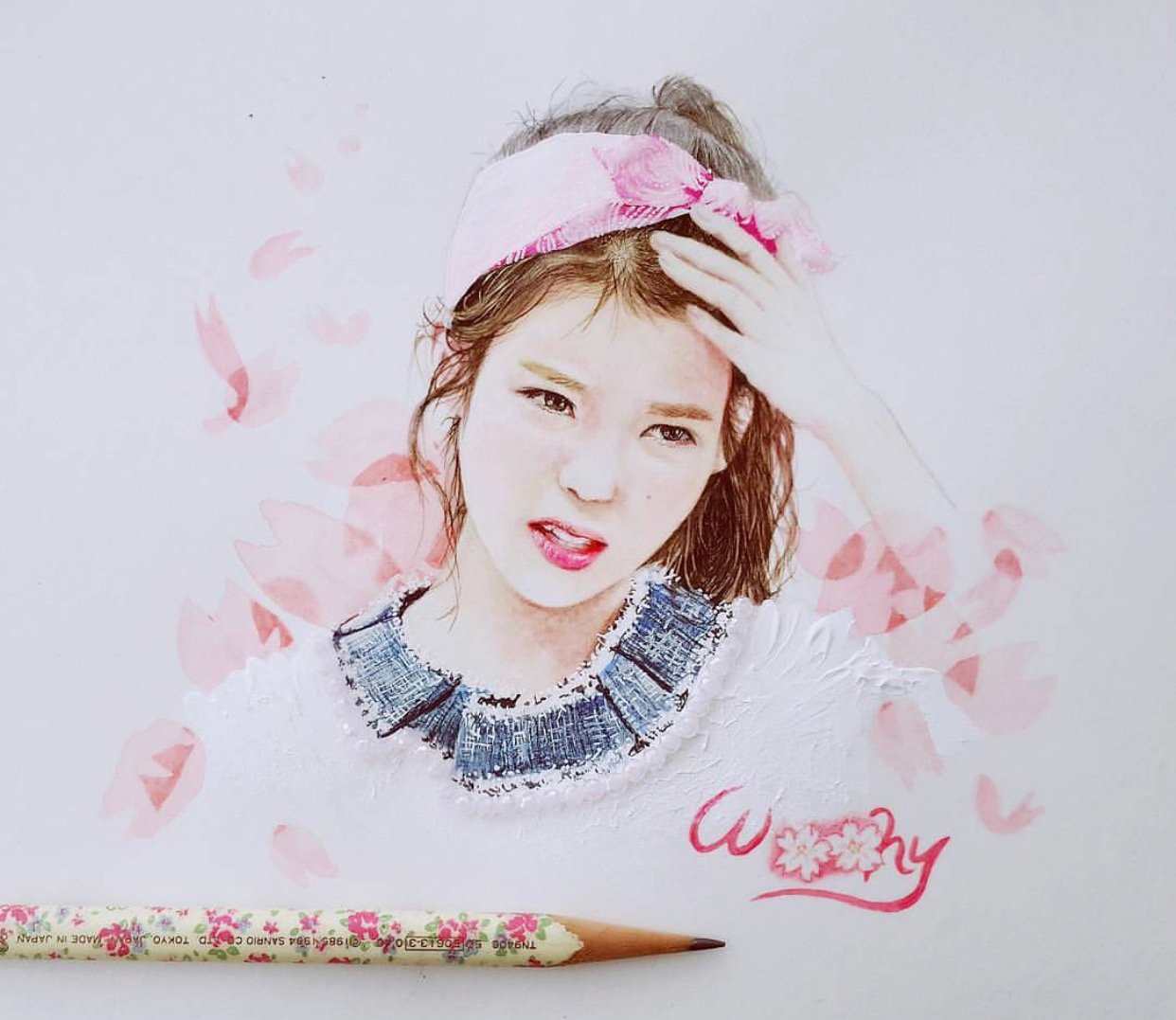 아이유가 좋아요 누른 팬아트.. | 인스티즈