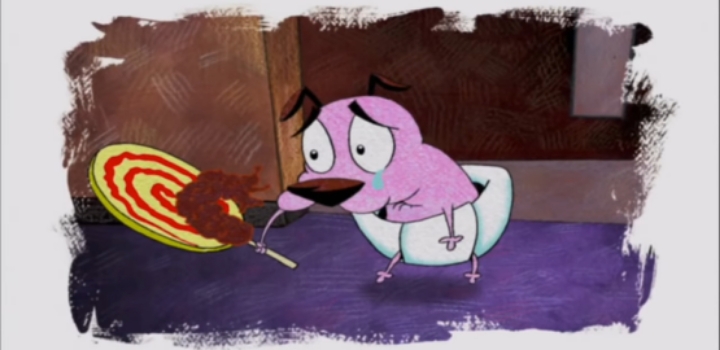 커리지와 뮤리엘의 첫만남 에피소드 겁쟁이 강아지 커리지 우울한 기억의 초상 - 1 약간 잔인 | 인스티즈