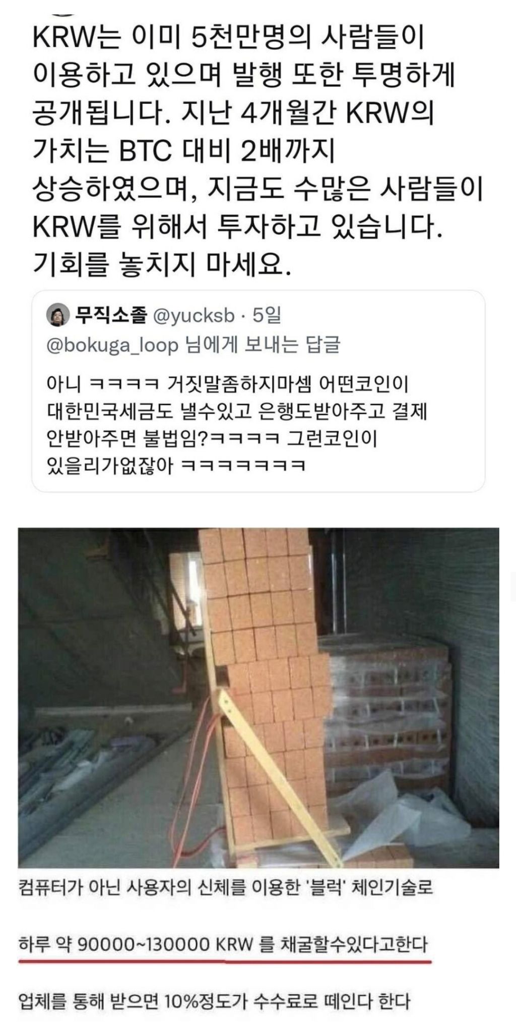 염치없지만 코인 홍보 하나만 할게 | 인스티즈
