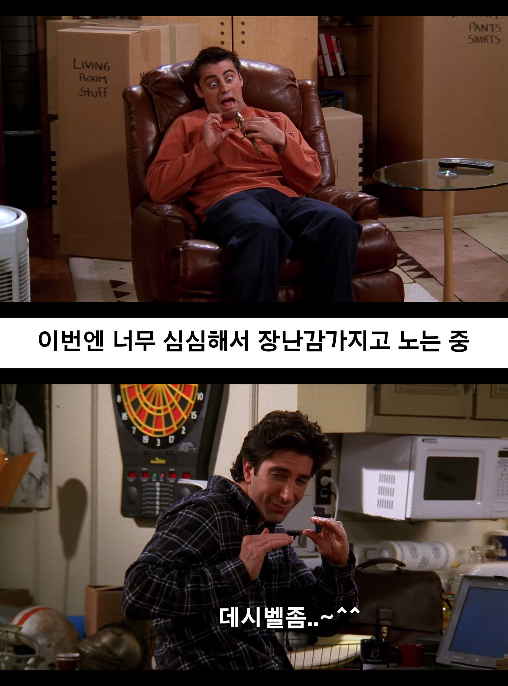 [프렌즈] 친구가 집이 없어서 같이 살자했는데 졸라 까탈레나임 | 인스티즈