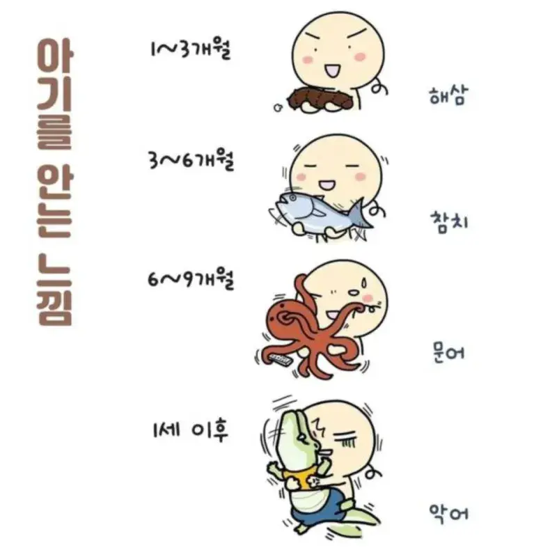 아기를 안는 느낌 | 인스티즈