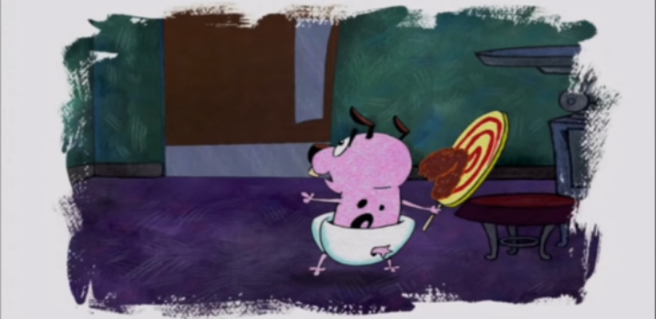 커리지와 뮤리엘의 첫만남 에피소드 겁쟁이 강아지 커리지 우울한 기억의 초상 - 1 약간 잔인 | 인스티즈