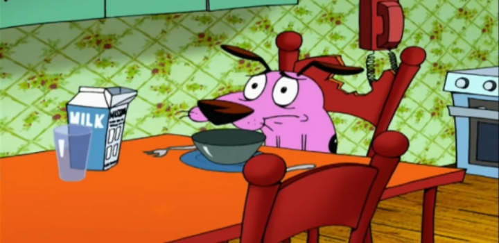 커리지와 뮤리엘의 첫만남 에피소드 겁쟁이 강아지 커리지 우울한 기억의 초상 - 2 약간 잔인 | 인스티즈