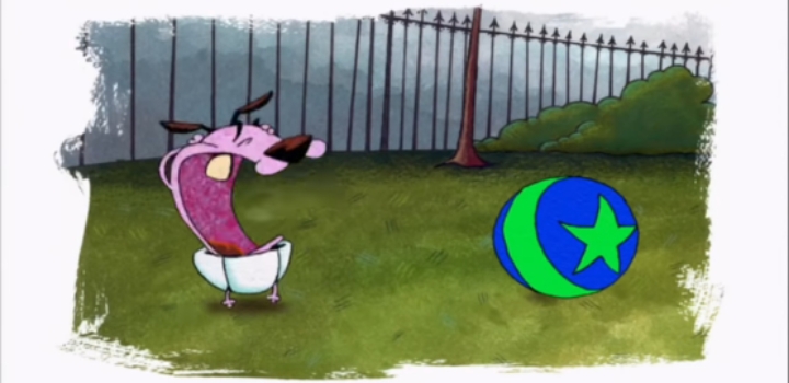 커리지와 뮤리엘의 첫만남 에피소드 겁쟁이 강아지 커리지 우울한 기억의 초상 - 1 약간 잔인 | 인스티즈