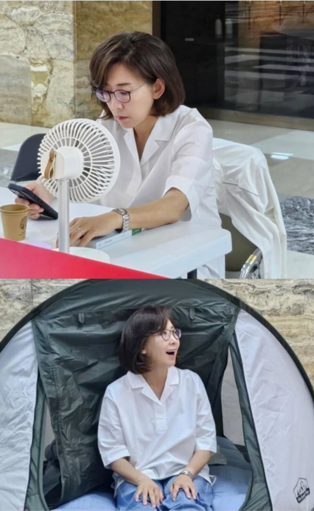 나경원의 농성 vs 국민의 농성 | 인스티즈