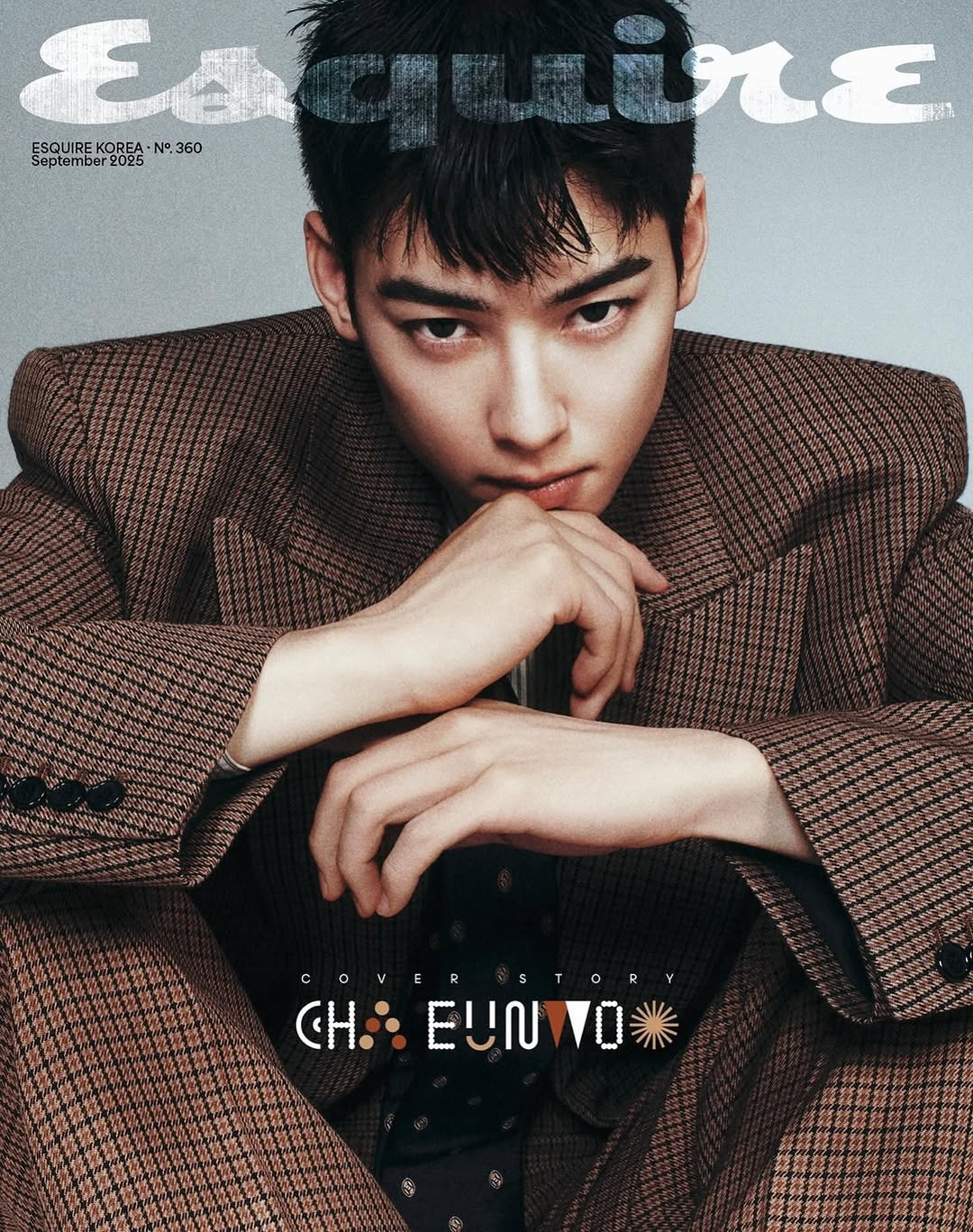 차은우 x 생로랑 에스콰이어 커버 3종 공개.jpg | 인스티즈