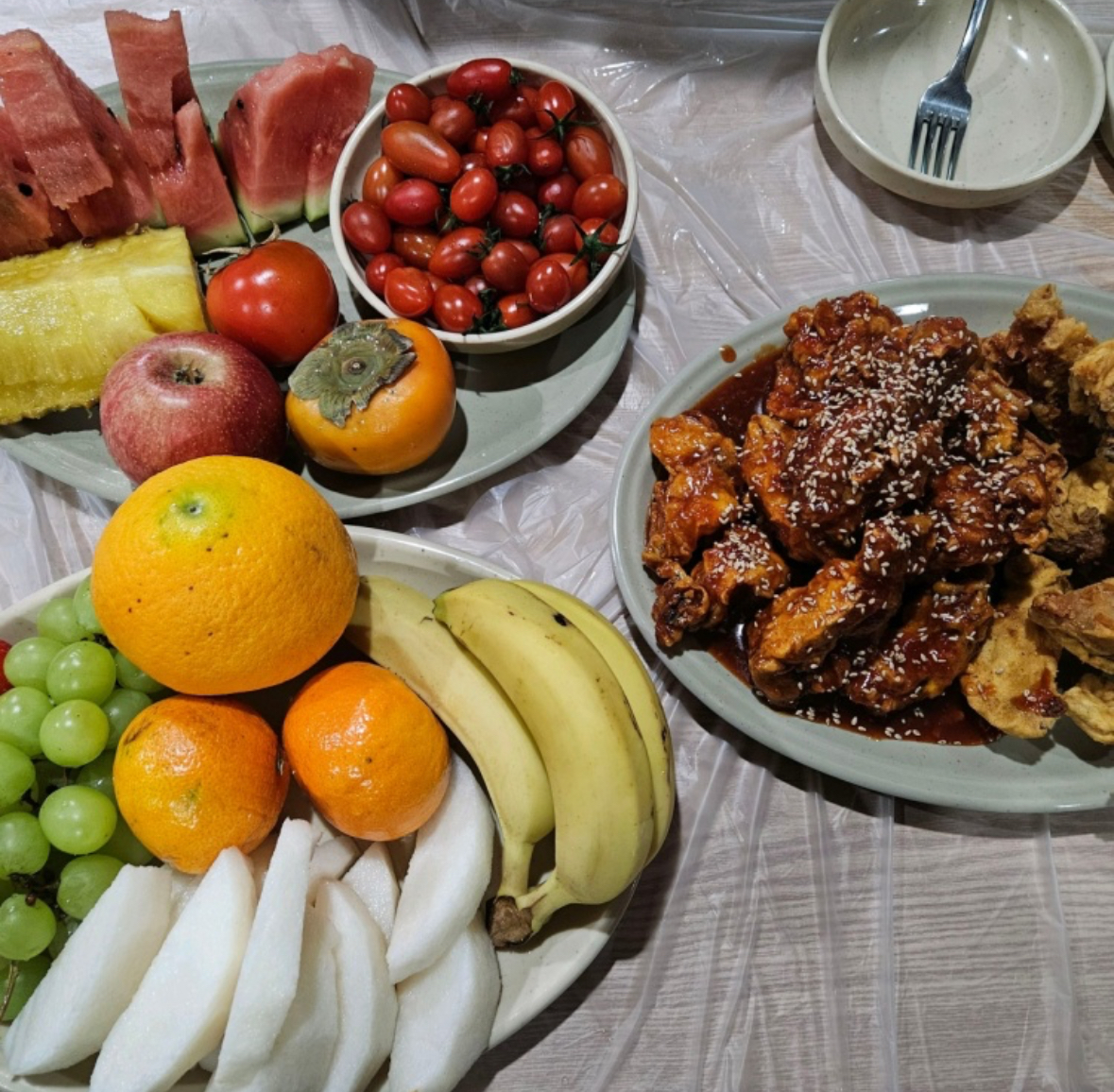 치킨 사면 과일 주는 청주 치킨집 | 인스티즈