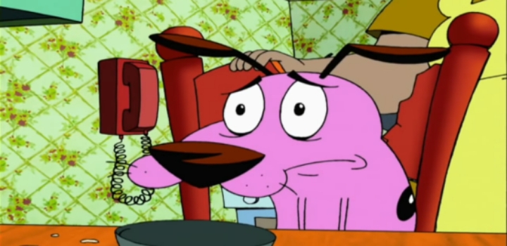 커리지와 뮤리엘의 첫만남 에피소드 겁쟁이 강아지 커리지 우울한 기억의 초상 - 2 약간 잔인 | 인스티즈