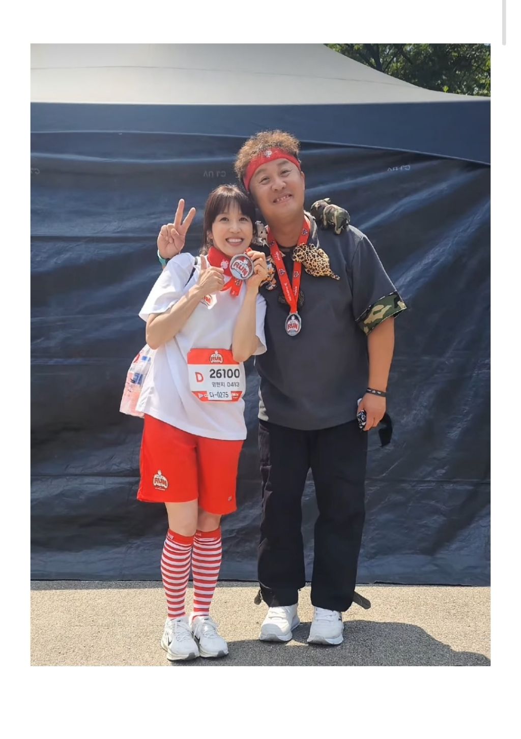 무한도전 20주년 마라톤에 참석한 명현지 셰프 | 인스티즈