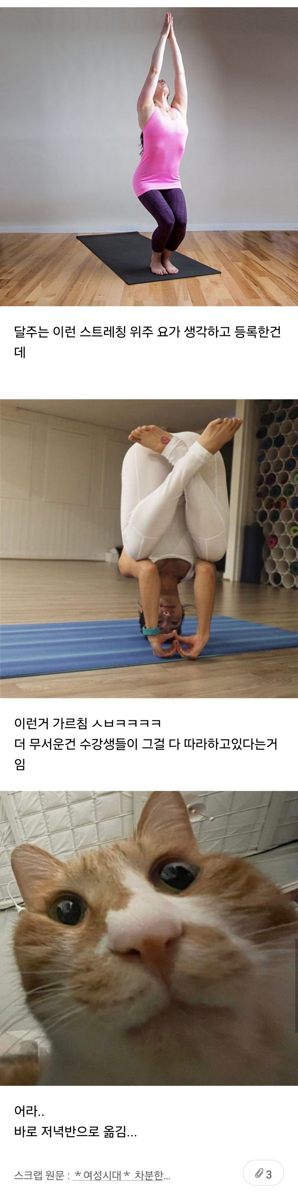 요가 새벽아침반 다니면 안된다고 생각하는 달글.. | 인스티즈