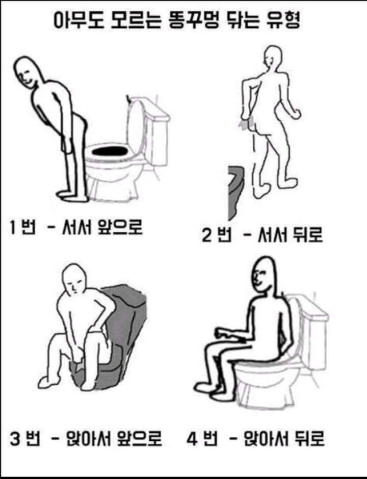서로 다른 똥구멍 닦기 스타일 이해하기 | 인스티즈