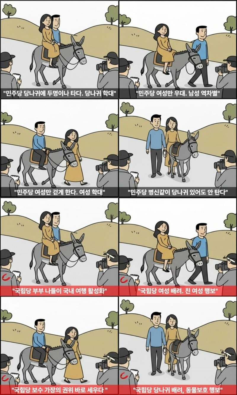 언론이 민주당과 내란당을 대하는 모습.jpg | 인스티즈