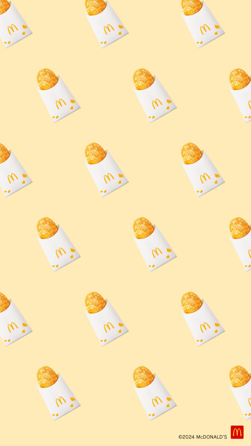 일본 맥도날드 공계가 올려준 감튀 배경화면 | 인스티즈