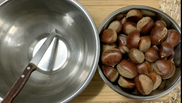 감성따윈 없었다 1박2일 단밤을 위한 개고생 시나리오 🌰보늬밤 만들기🌰 | 인스티즈