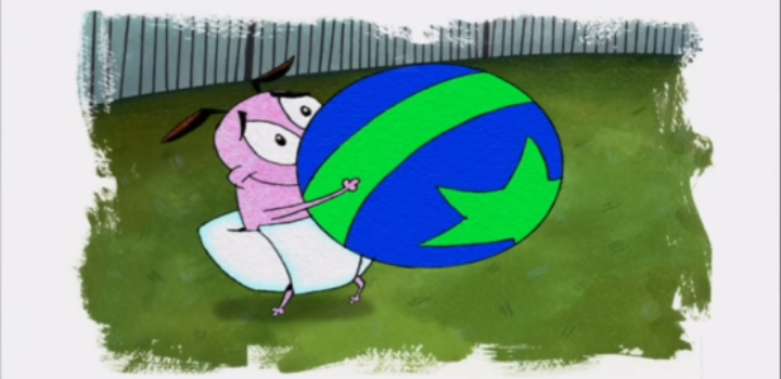 커리지와 뮤리엘의 첫만남 에피소드 겁쟁이 강아지 커리지 우울한 기억의 초상 - 1 약간 잔인 | 인스티즈