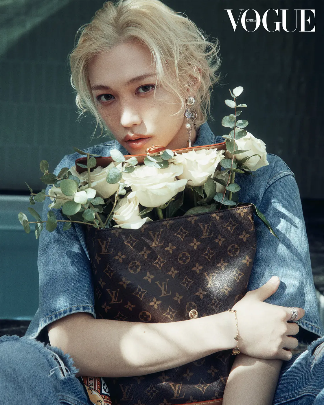 봄 느낌 나는 스키즈 필릭스 보그 코리아 화보 | 인스티즈