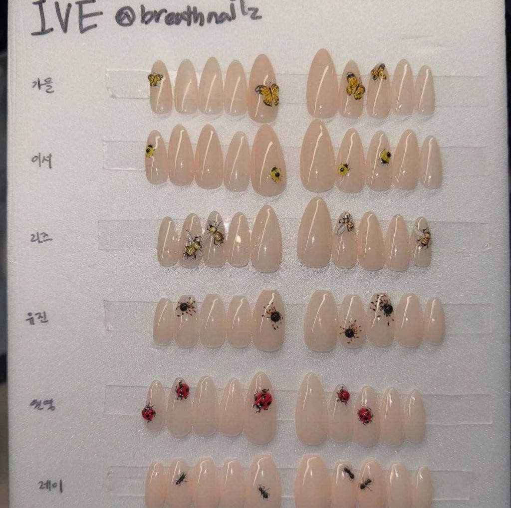 최근 4세대 여돌들이 받은 네일아트... | 인스티즈
