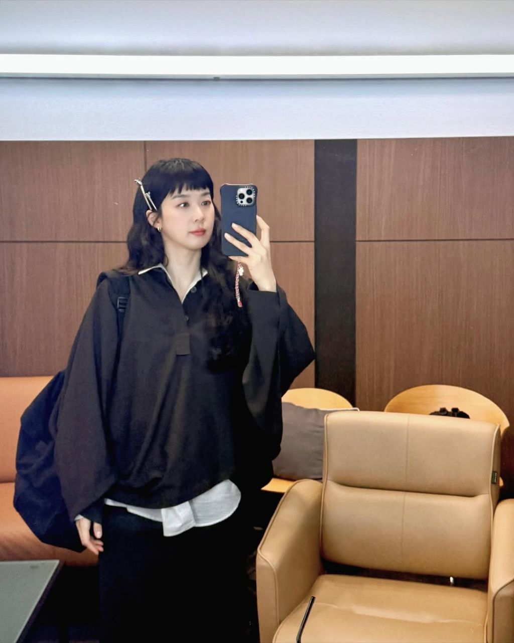 처피뱅으로 머리 바꾼 이청아 | 인스티즈